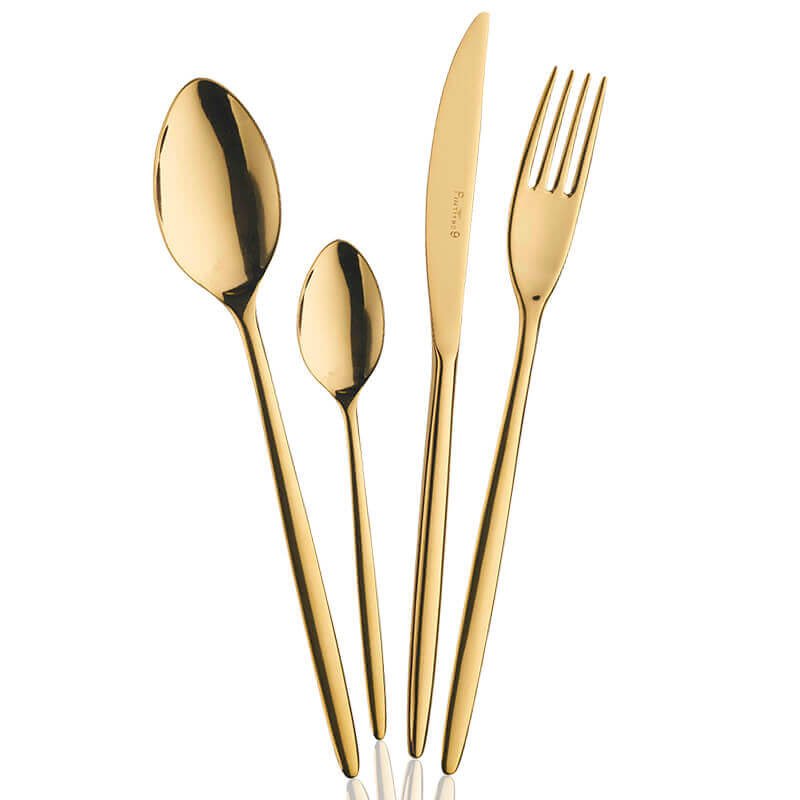 Pintinox Olivia Servizio Posate In Acciaio Inox Set 24 Pz