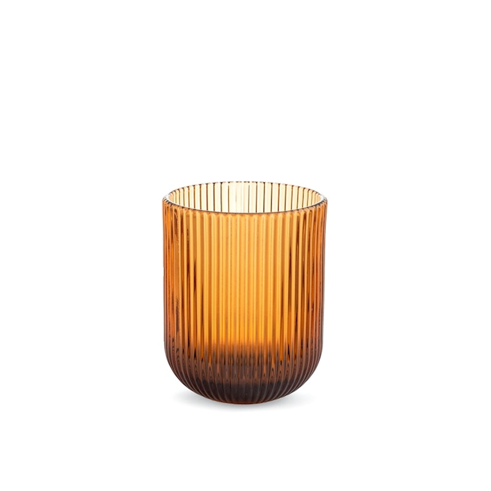 28 cl - H&H Peony Bicchiere Acqua In Vetro - Set 6 Pz