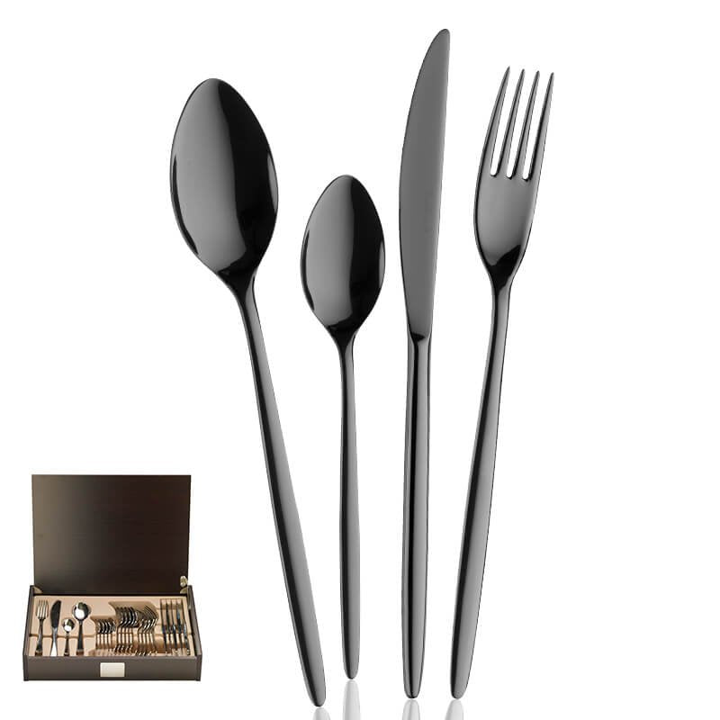 Pintinox Olivia Servizio Posate In Acciaio Inox Set 24 Pz