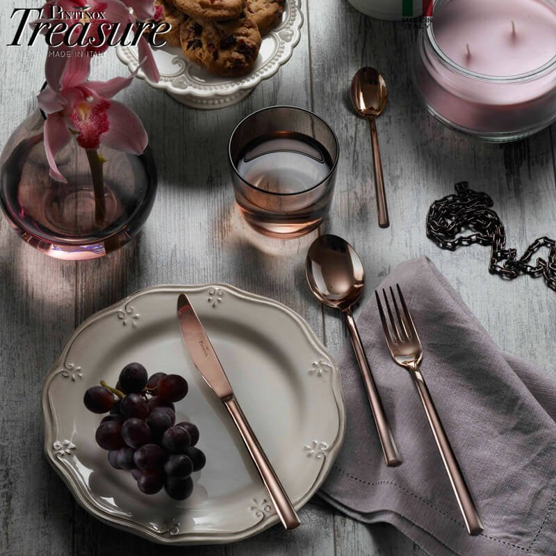 Pintinox Synthesis Forchettina Dolce In Acciaio Inox Set 12 Pz