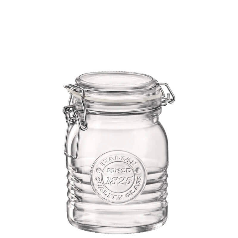 50 Cl Bormioli Rocco Officina 1825 Vasetto Ermetico In Vetro Set 6 Pezzi