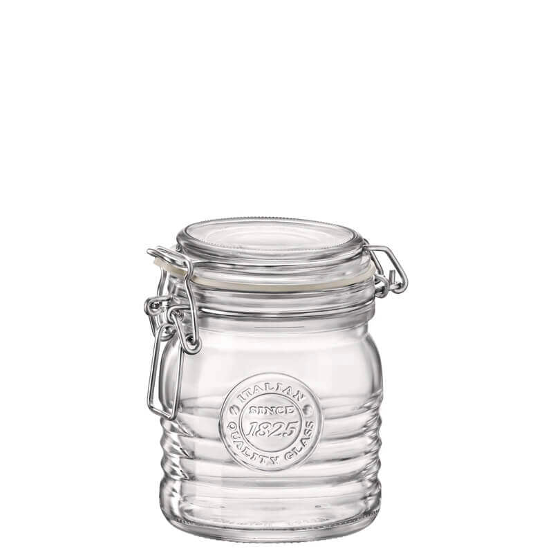 35 Cl Bormioli Rocco Officina 1825 Vasetto Ermetico In Vetro Set 6 Pz