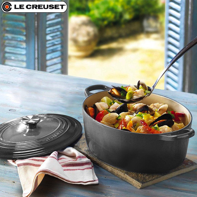 31 Cm Le Creuset Cocotte Evolution Casseruola Ovale In Ghisa