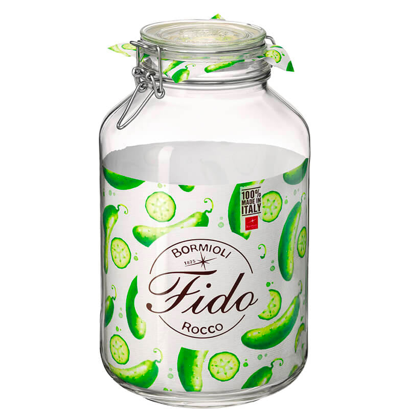 400 Cl Bormioli Rocco Fido Vasetto Ermetico Cilindrico In Vetro