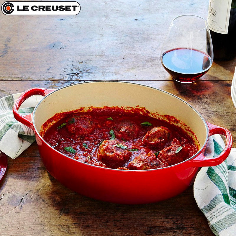 31 Cm Le Creuset Cocotte Evolution Casseruola Ovale In Ghisa