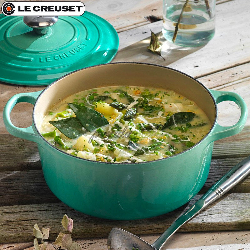 24 Cm Le Creuset Cocotte Evolution Casseruola Rotonda In Ghisa