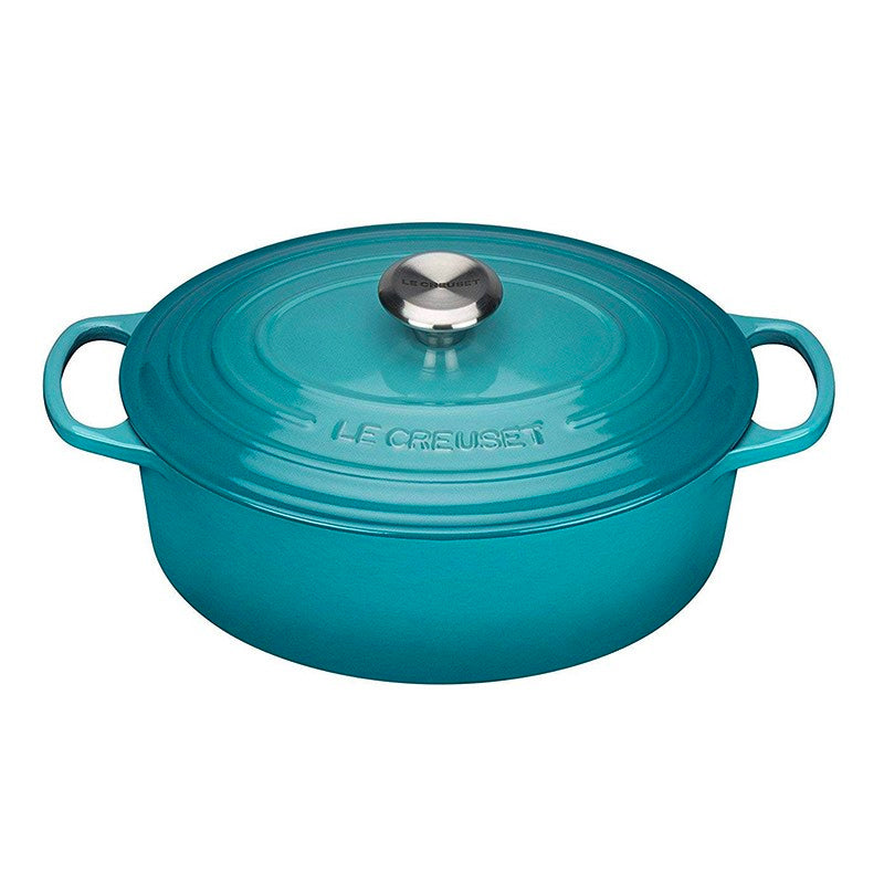 31 Cm Le Creuset Cocotte Evolution Casseruola Ovale In Ghisa
