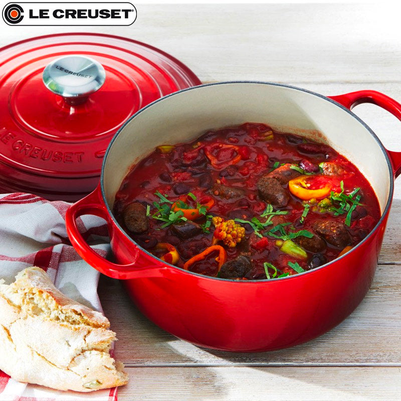 26 Cm Le Creuset Cocotte Evolution Casseruola Rotonda In Ghisa