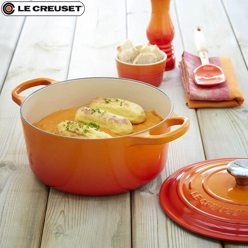 20 Cm Le Creuset Cocotte Evolution Casseruola Rotonda In Ghisa