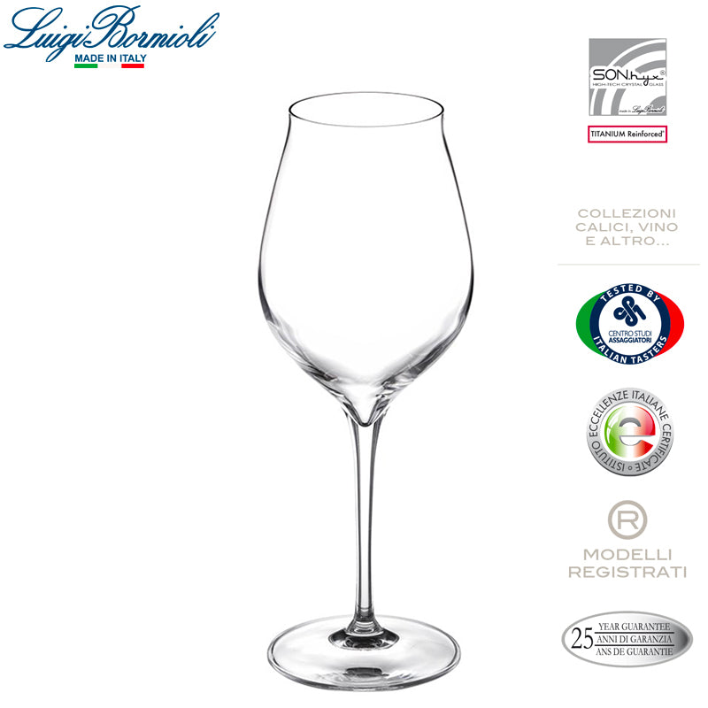 35 Cl Bormioli Luigi Vinea Calice Vino Bianco In Vetro Set 6 Pezzi