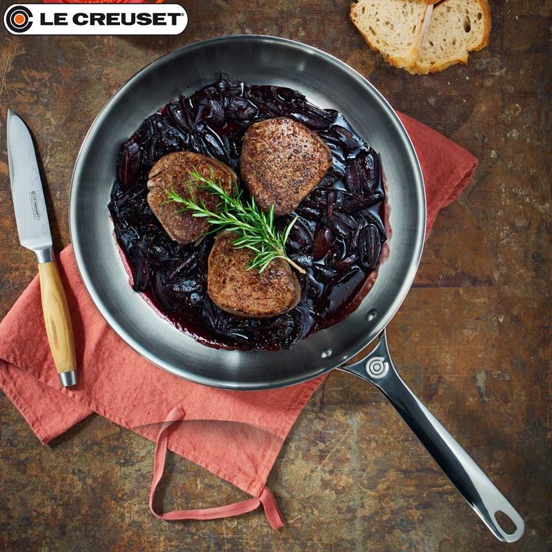 Le Creuset Padella Alta In Acciaio Inox