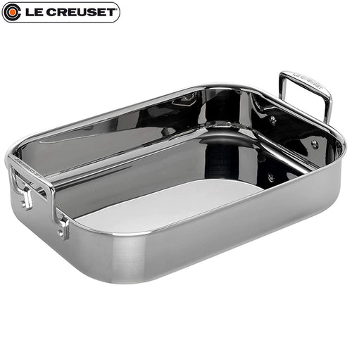35X25 Cm Le Creuset Arrostiera Rettangolare In Acciaio Inox