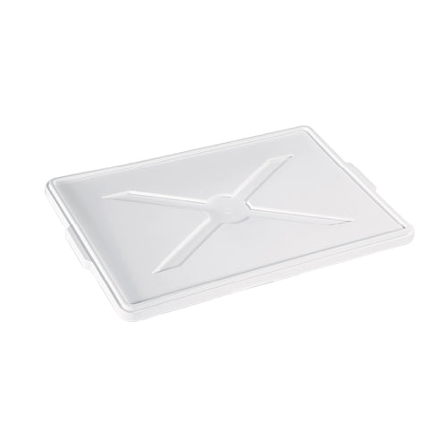 30 X 40 X H10 Cm Giganplast Coperchio Per Cassetta Portaimpasto Rettangolare In Plastica