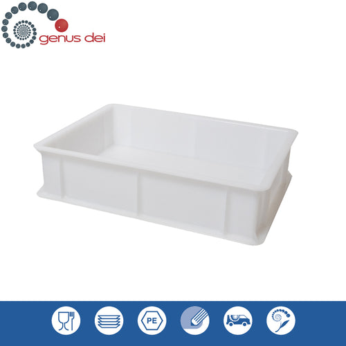 30 X 40 X H10 Cm Genus Dei Cassetta Portaimpasto Rettangolare In Plastica