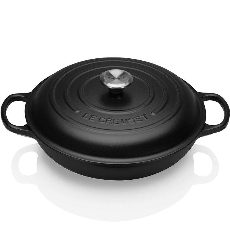 Poêle Le Creuset Haut Rond Skillet Mist Grey 26 cm | Boutique De Chef