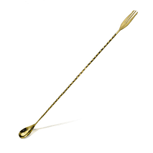 40 Cm Lumian Trident Bar Spoon Cucchiaio Miscelatore In Acciaio Inox