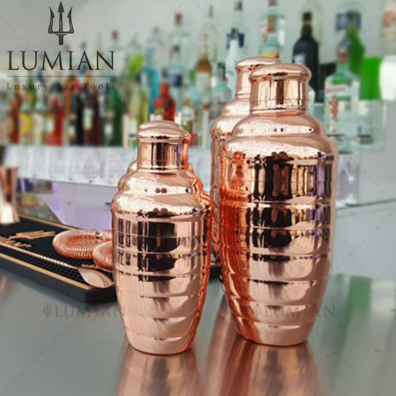 50 Cl Lumian Bomber Cobbler Shaker In Acciaio Inox