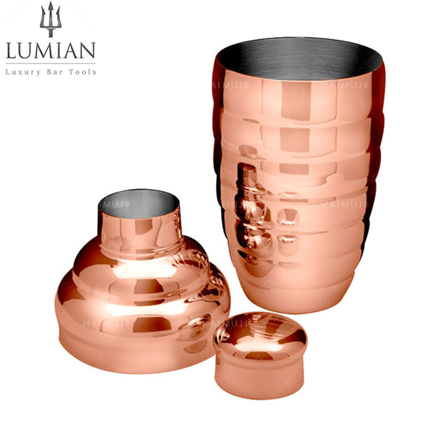 50 Cl Lumian Bomber Cobbler Shaker In Acciaio Inox