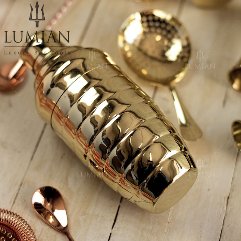 50 Cl Lumian Bomber Cobbler Shaker In Acciaio Inox