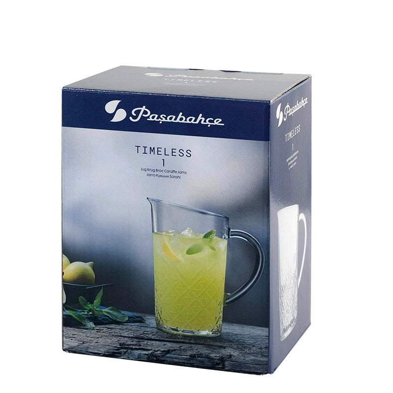 144 Cl Pasabahce Timeless Caraffa In Vetro Temperato