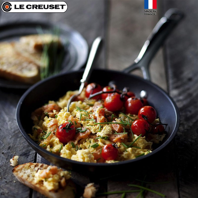 Le Creuset Les Forgees Padella Alta Antiaderente In Alluminio