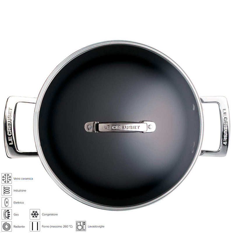 Le Creuset Les Forgees Casseruola Antiaderente In Alluminio