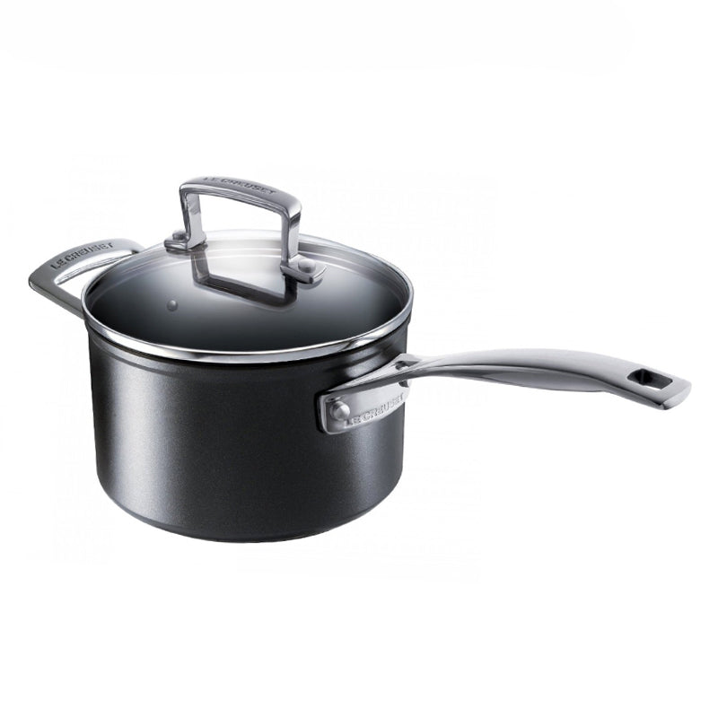 Le Creuset Les Forgees Casseruola Con Manico Antiaderente In Alluminio Con Manico E Coperchio