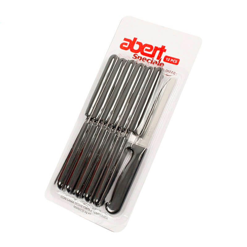 Abert Rost Coltello Pizza In Acciaio Inox Set 12 Pz