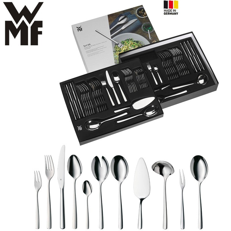 Wmf Boston Servizio Posate In Acciaio Inox Set 66 Pz