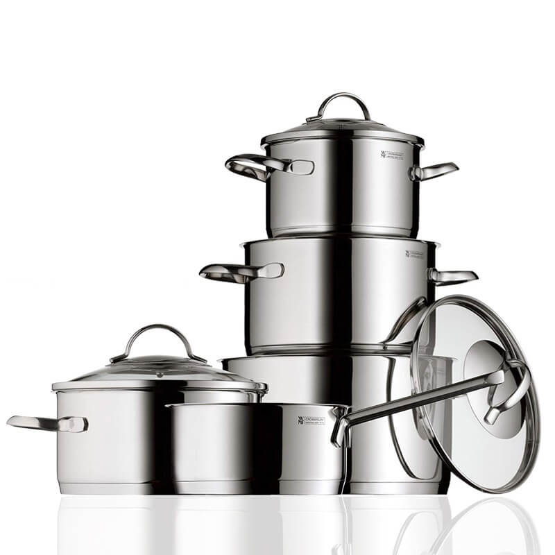 Wmf Provence Set Pentole In Acciaio Inox Cromargan Set 5 Pz