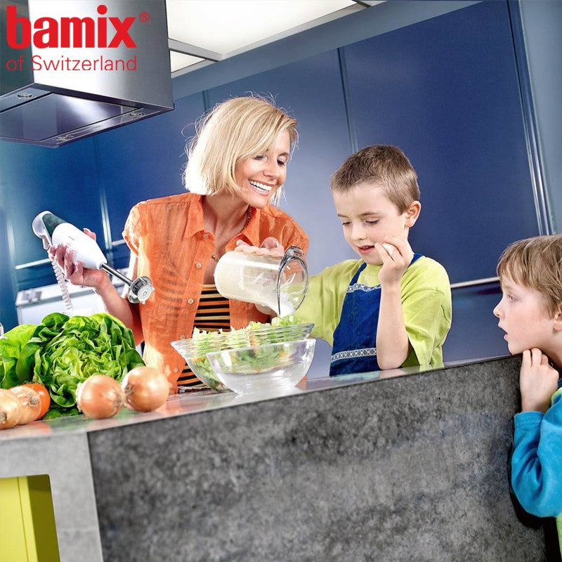 200 Watt Bamix Swissline Frullatore A Immersione In Acciaio Inox