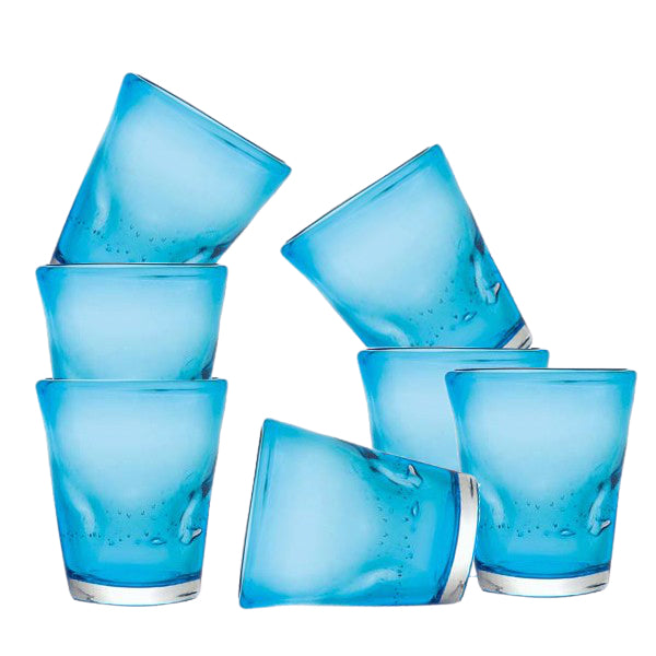 35 Cl Dali Bicchiere Acqua In Vetro Set 6 Pezzi