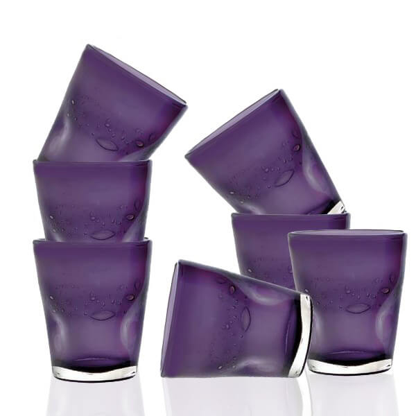 35 Cl Dali Bicchiere Acqua In Vetro Set 6 Pezzi