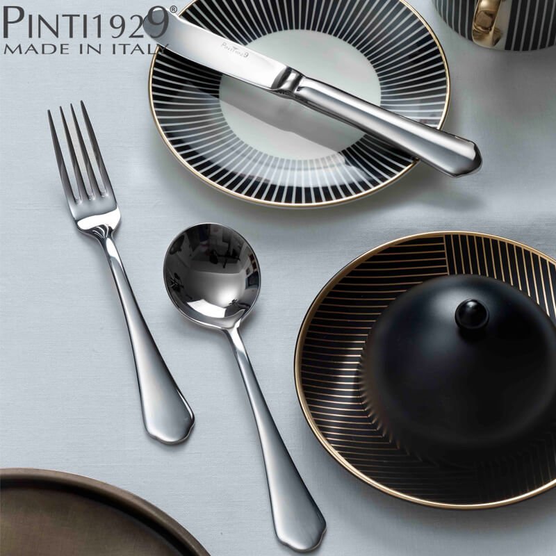Pintinox Rialto Spalmaburro In Acciaio Inox Set 12 Pz