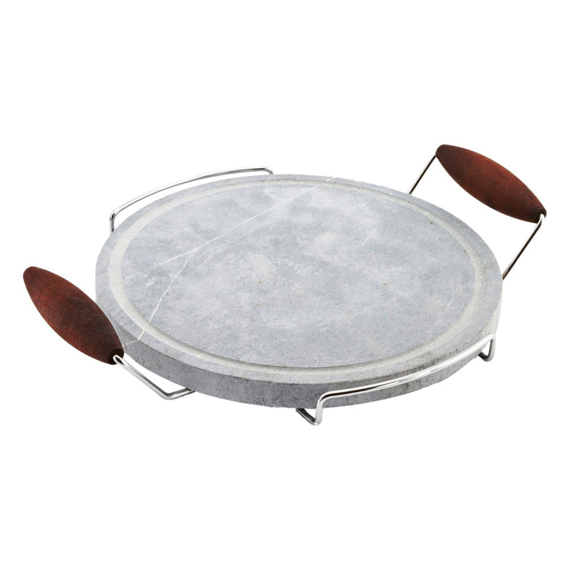 Bisetti Tradition Pietra Ollare Rotonda Con Telaio
