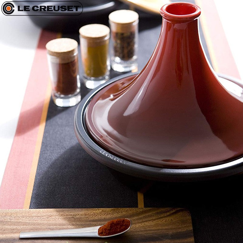 27 Cm Le Creuset Cocotte Tajine In Ghisa E Ceramica