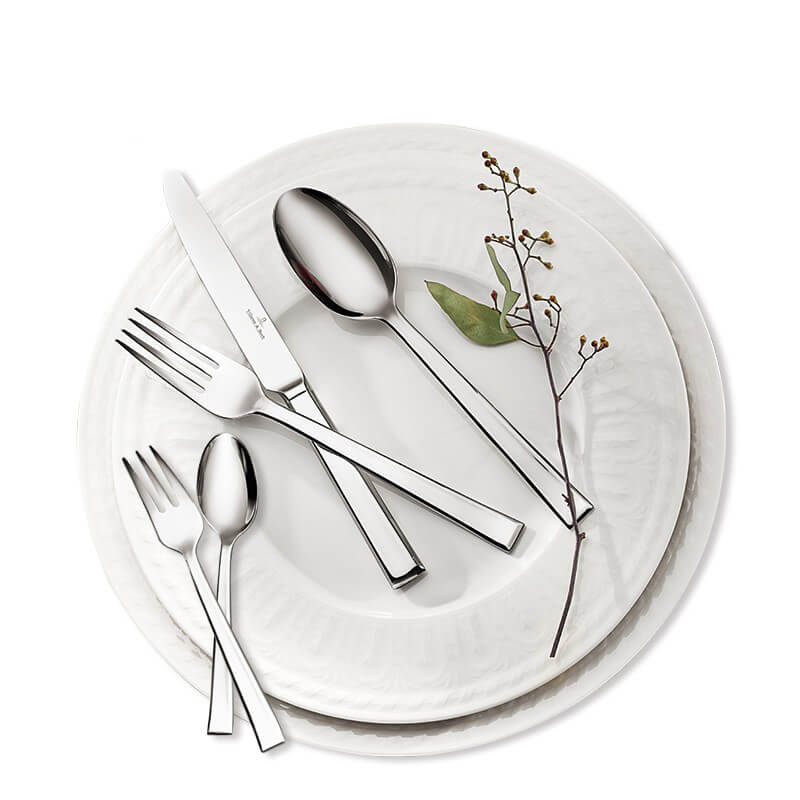 Villeroy And Boch Victor Servizio Posate In Acciaio Inox Set 30 Pz