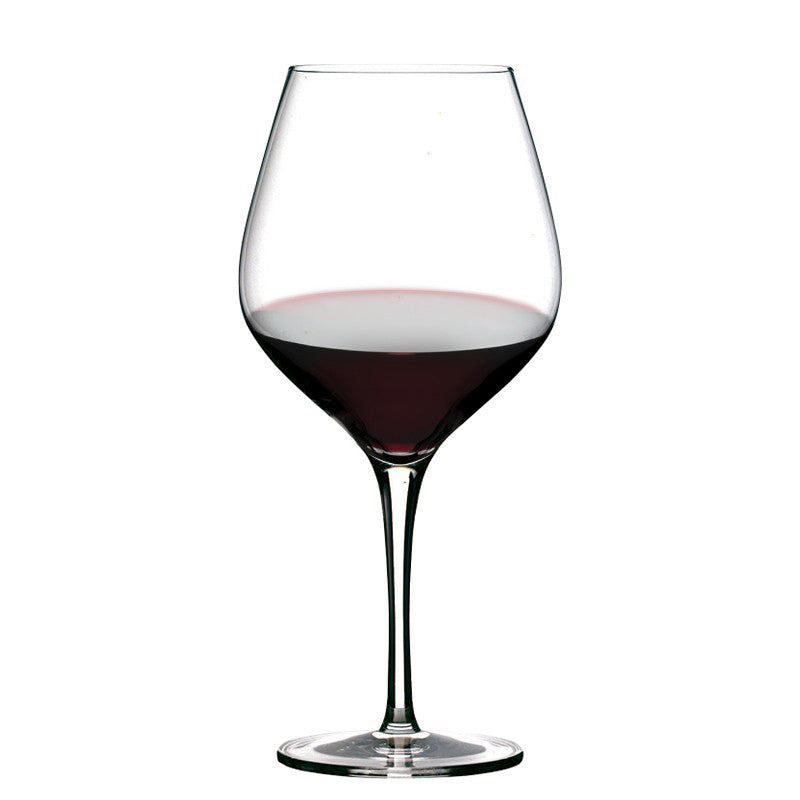 65 Cl Stolzle Lausitz Exquisit Calice Vino Rosso Burgundy In Vetro Set 6 Pezzi