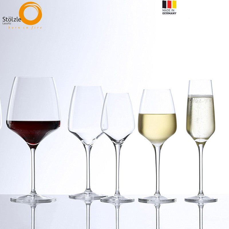35 Cl Stolzle Lausitz Experience Calice Vino Bianco In Vetro Set 6 Pezzi