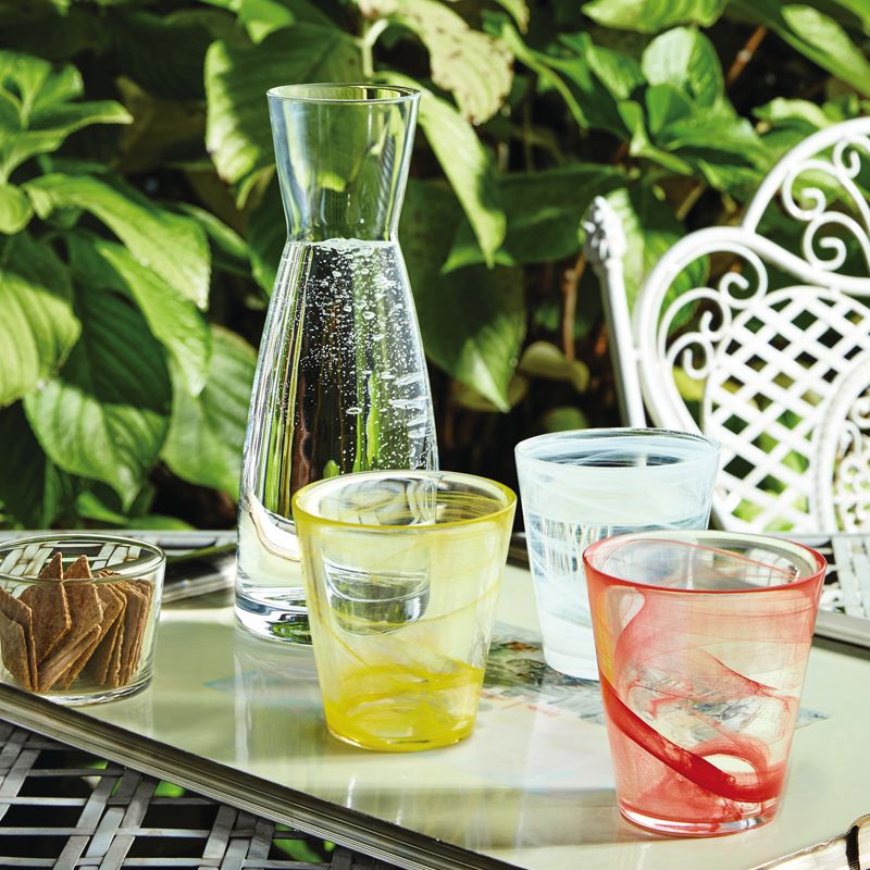 37 Cl Bormioli Rocco Capri Bicchiere Acqua In Vetro Set 6 Pezzi
