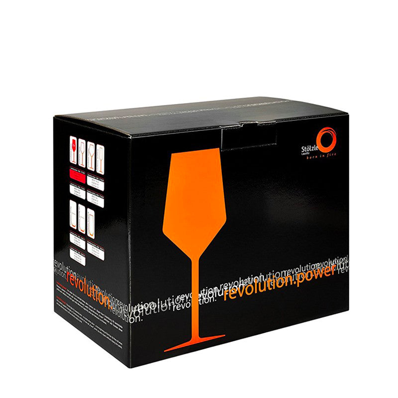 36 5 Cl Stolzle Lausitz Revolution Calice Vino Bianco In Vetro Set 6 Pezzi