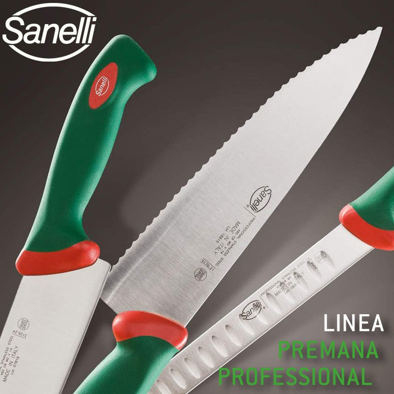 Sanelli Premana Coltello Spelucchino In Acciaio Inox Aisi425 Polipropilene