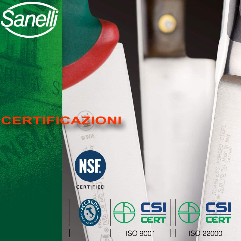 Sanelli Premana Coltello Spelucchino In Acciaio Inox Aisi425 Polipropilene