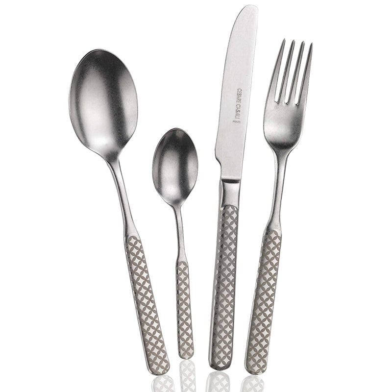 Pintinox Casali Servizio Posate In Acciaio Inox Set 24 Pz