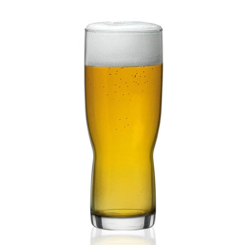 58 Cl Bormioli Rocco New Pilsner Bicchiere Birra In Vetro Set 6 Pezzi