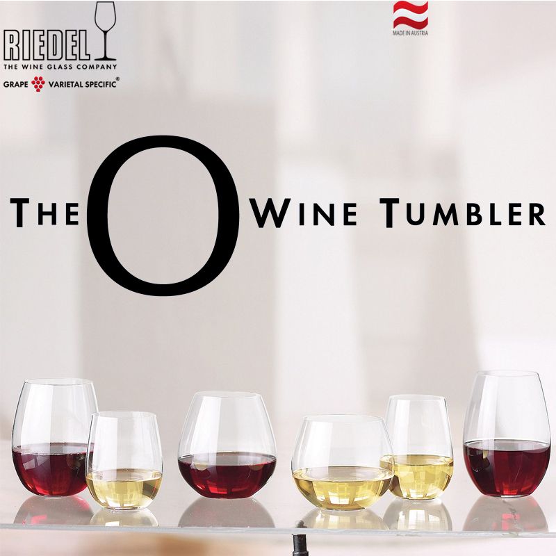 58 Cl Riedel O Wine Bicchiere Vino Bianco Chardonnay In Vetro Set 2 Pezzi