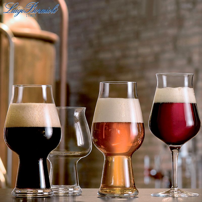 Bormioli Luigi Birrateque Bicchiere Birra In Vetro Set 6 Pezzi