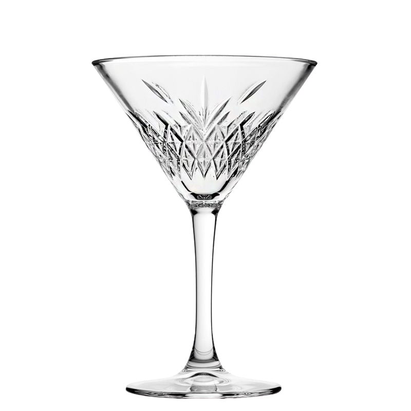 23 Cl Pasabahce Timeless Bicchiere Martini In Vetro Set 4 Pezzi