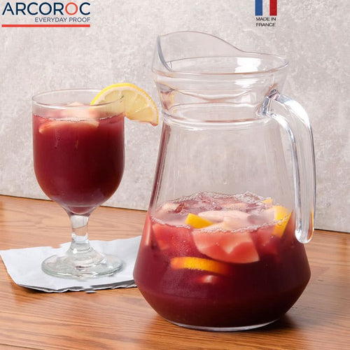 1 3 Litri Arcoroc Arc Brocca In Vetro Set 6 Pezzi