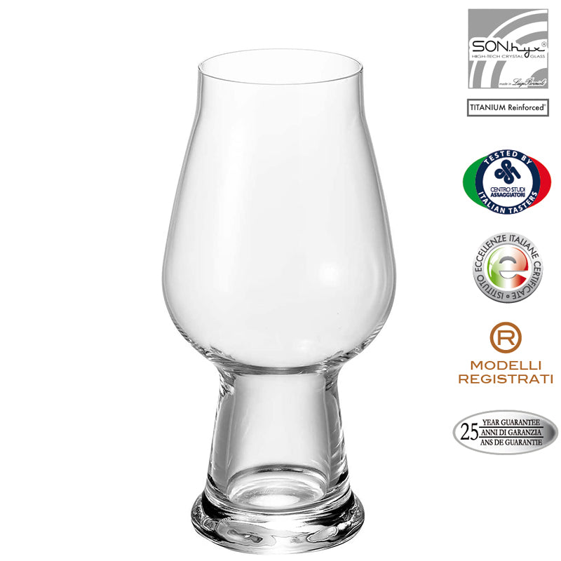 54 Cl Bormioli Luigi Birrateque Calice Birra In Vetro Set 2 Pezzi